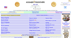 Desktop Screenshot of kosher4passover.com
